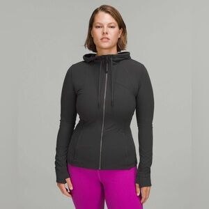 NEW lululemon hooded define jacket in graphite grey size 12